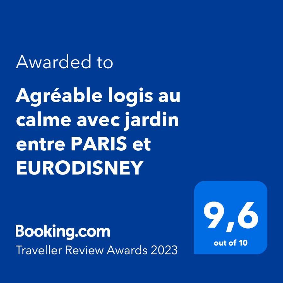 Agreable Logis Au Calme Avec Jardin Entre Paris Et Eurodisney โคนี-ซู-บัว ภายนอก รูปภาพ